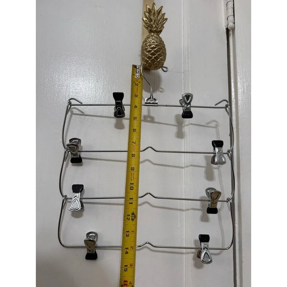Multi-Tier Metal Skirt & Pants Hanger Organizer